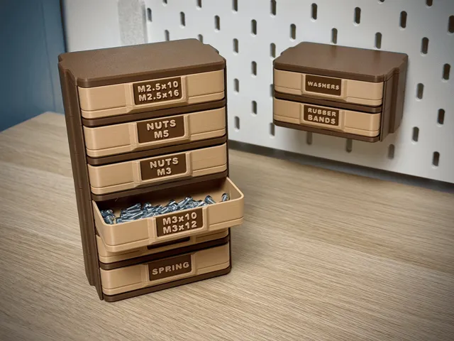 Modular Desk Drawer | Push-Push Lock | Skadis