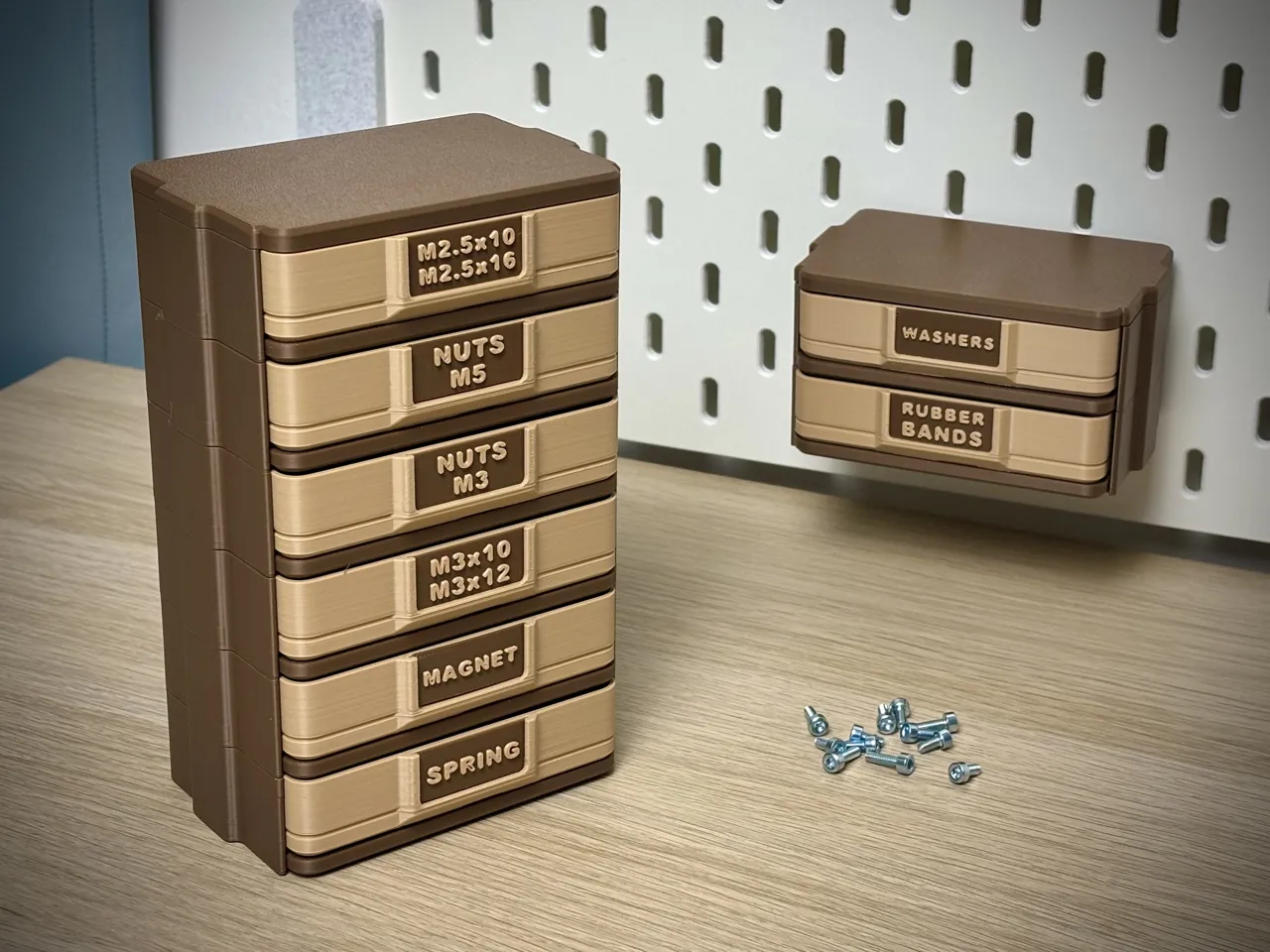 Modular Desk Drawer | Push-Push Lock | Skadis view 2