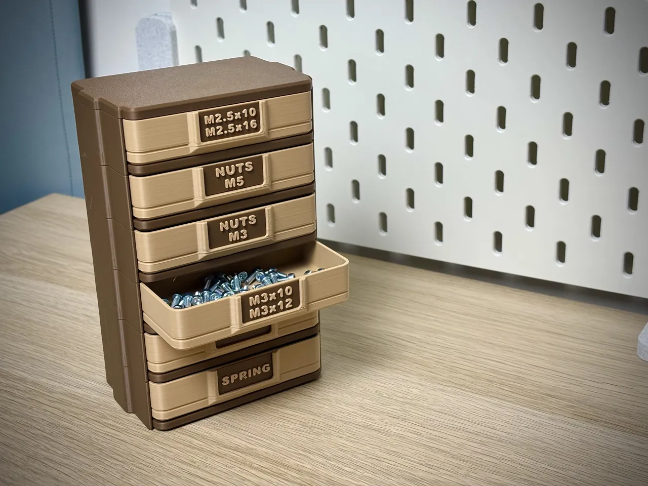 Modular Desk Drawer | Push-Push Lock | Skadis view 3