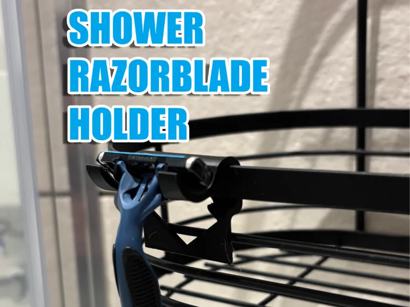 Shower Razorblade Holder - Bathroom Organizer