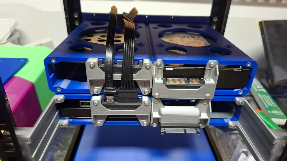 Stackable 10 Inch 1U Rack 3.5