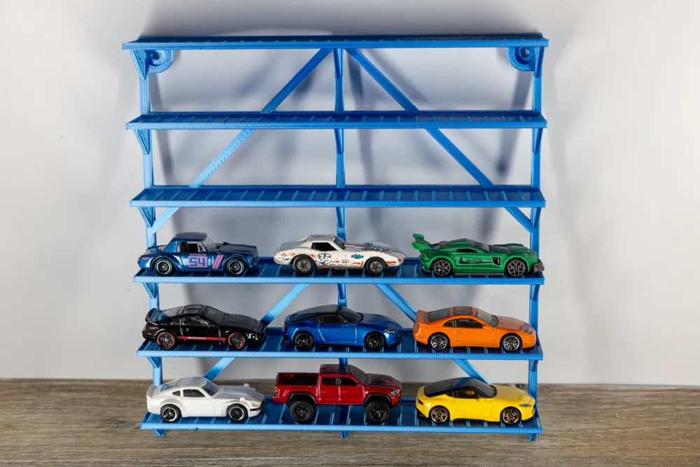 Diecast Wall Rack (Open Diecast) by dry3210 - MakerWorld