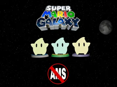 Super Mario Galaxy - Customizable Lumas (No AMS)