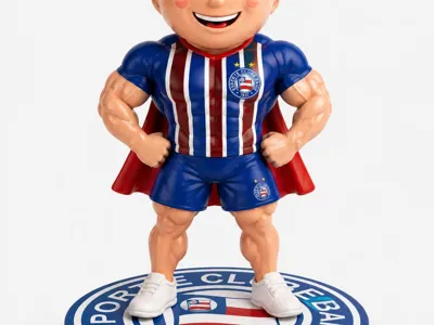 Bahia team mascot Multiparts with or without AMS