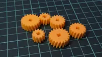 All sizes with mirrored gears, 0.16mm