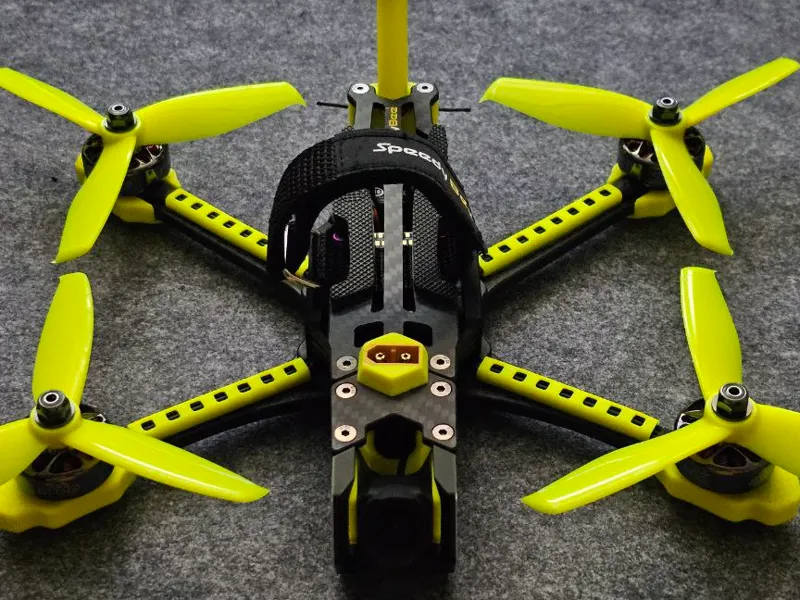 FPV Drone Motor Wire Shield