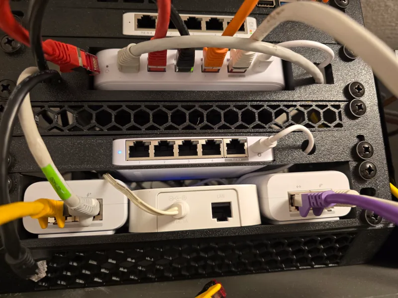 Unifi Flex mini 2.5G-5 0.5U for 10" Rack
