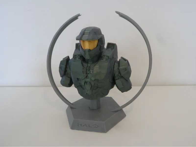 Halo Master Chief Bust Statue