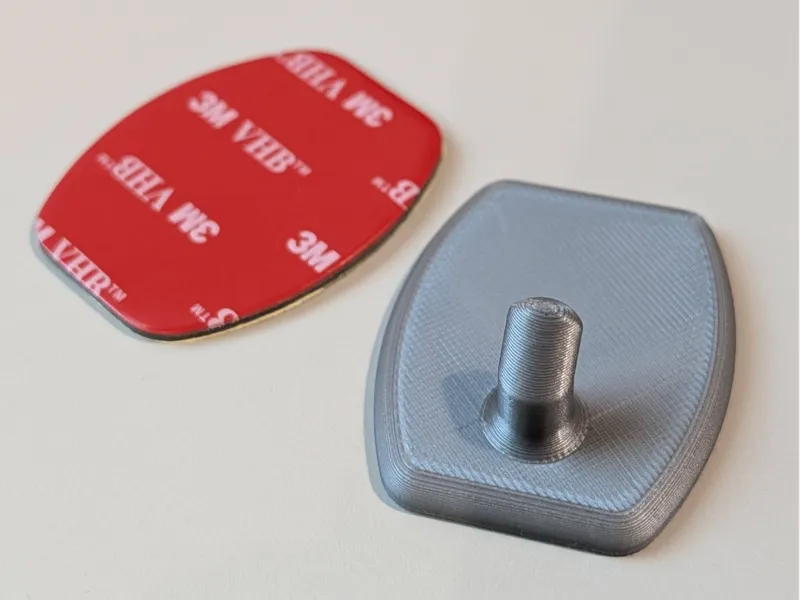 GoPro Adhesive Pad Wall Hook/Universal Mount Adapt