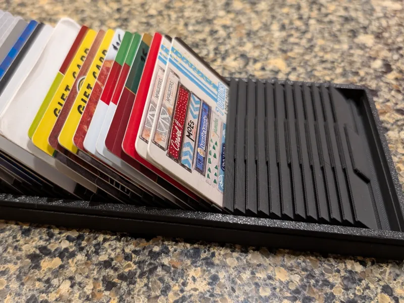 Gift Card Holder/Organizer/Flipper