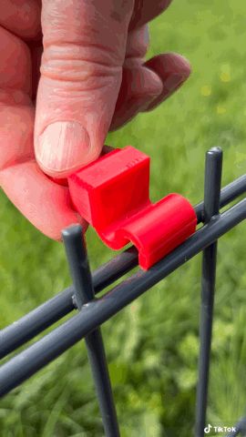 Doppelstabmattenzaun Halteclips 656 & 868 (5gramm)