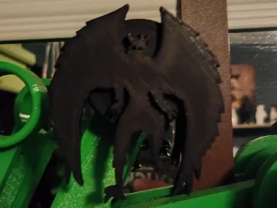 Mothman Brick Wreath Cryptid Collection