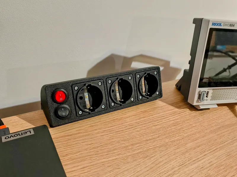 Desk Power Station & Strip - PCE Industrial Grade