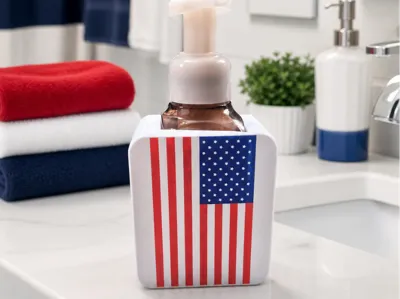 American Flag BBW Soap Holder