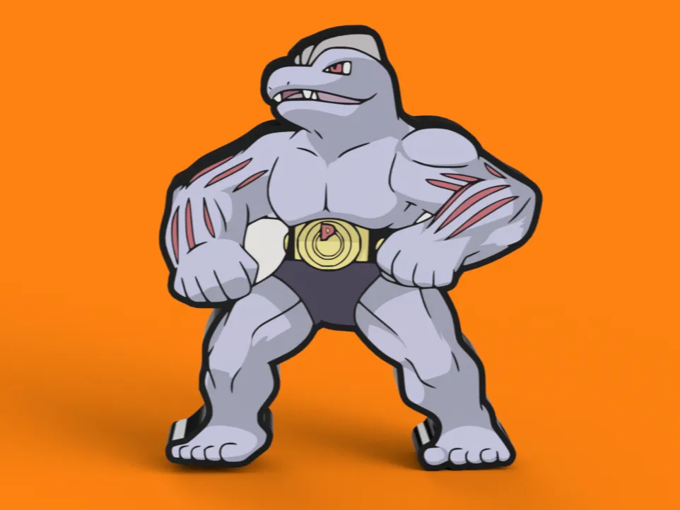 Machoke Lightbox by Sitsero - MakerWorld