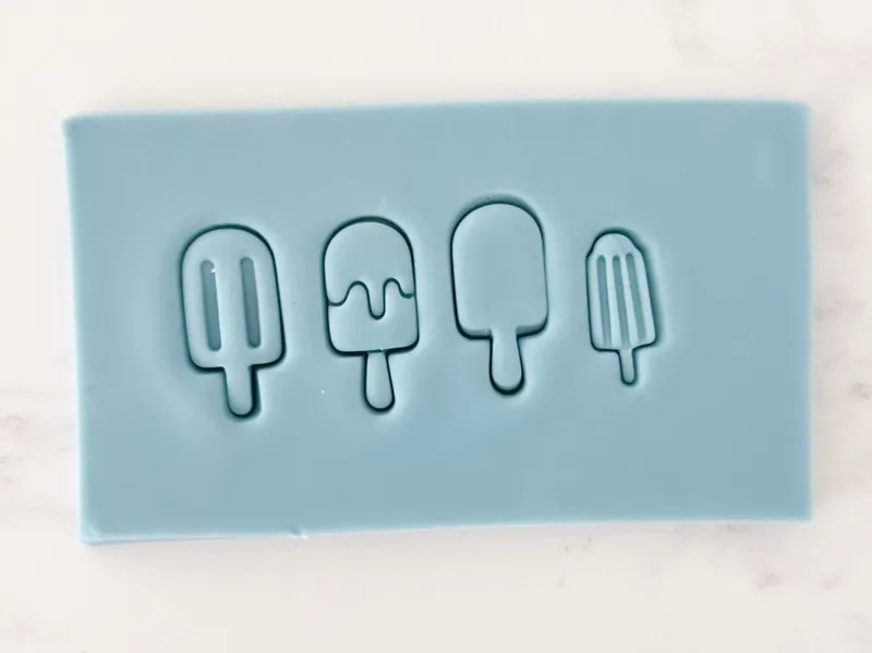 Popsicles Polymer Clay Cutter