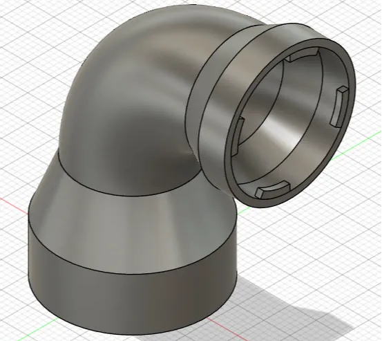 Dewalt Table Saw Hose Adapter with Twist Lock