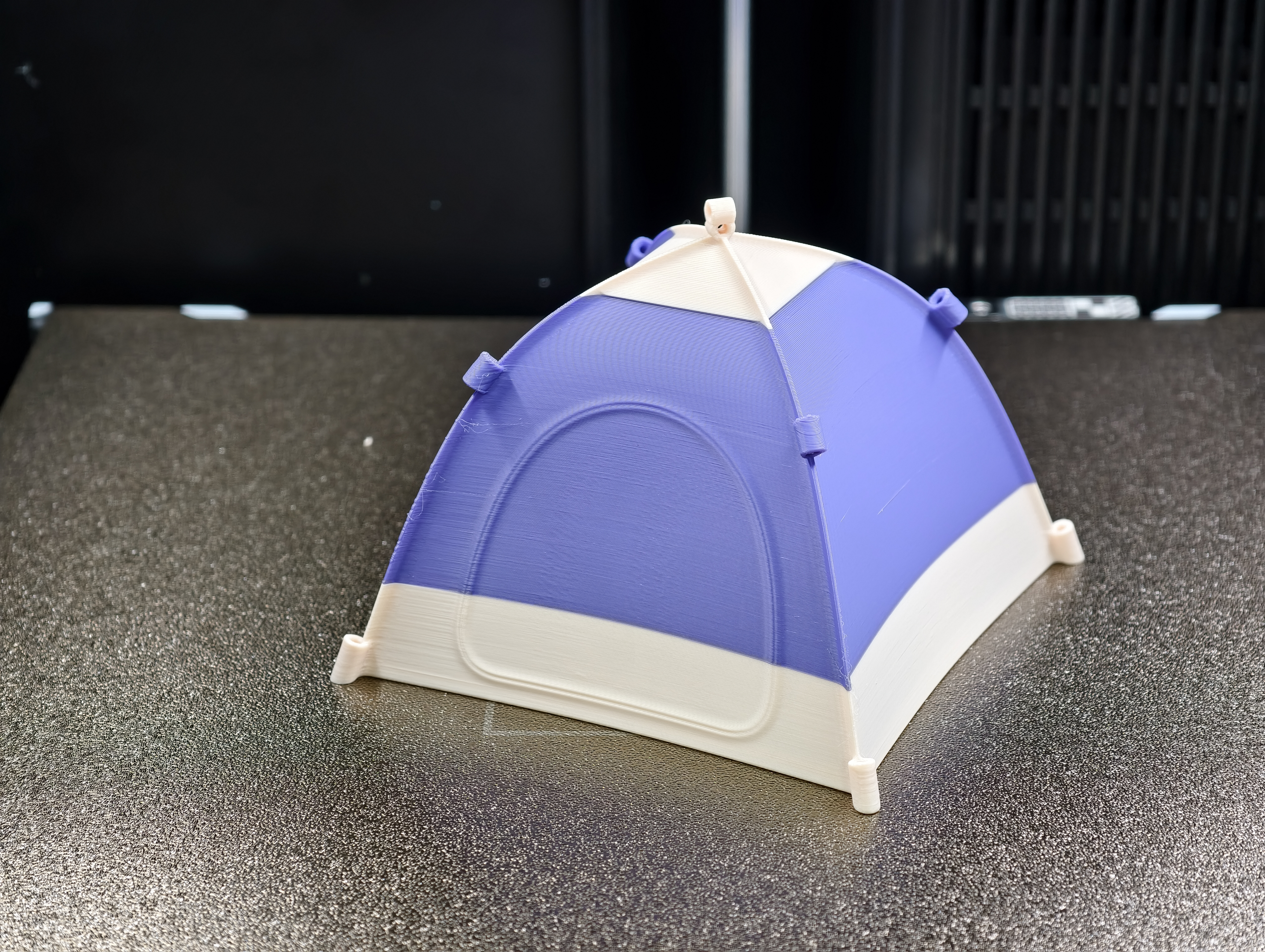 Miniatura 2 do modelo 3D （有线&无线）迷你帐篷小夜灯-氛围灯-兼容KC007&MH001配件【筋斗云-原创设计】