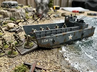 WW2 Tabletop Wargame Terrain - LCVP Higgins Boat