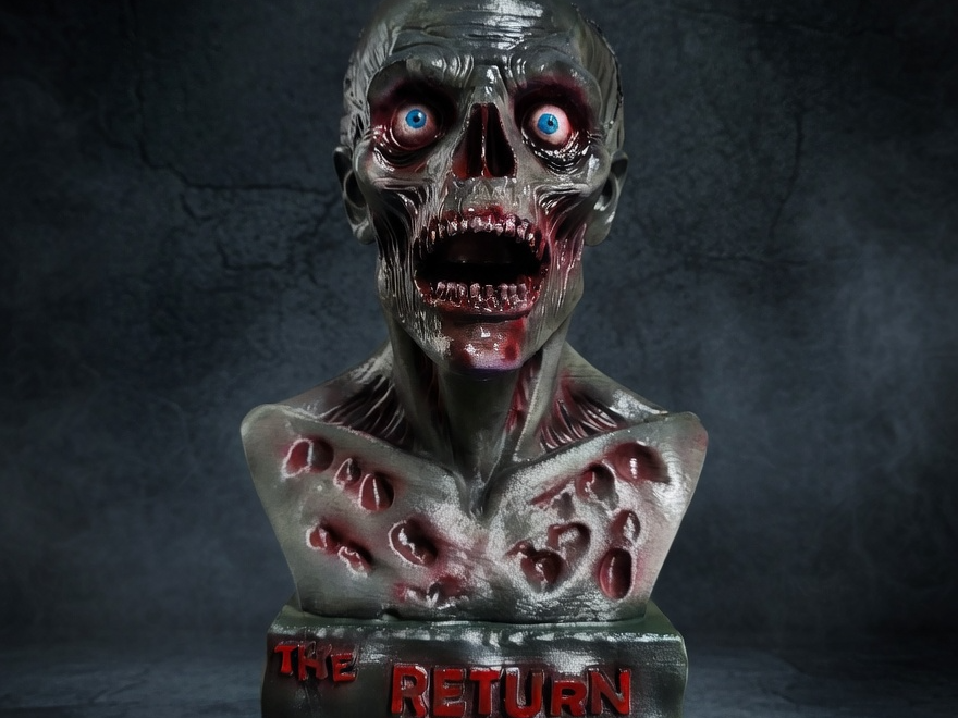Zombie Bust - Return of the Living Dead 248mm Art
