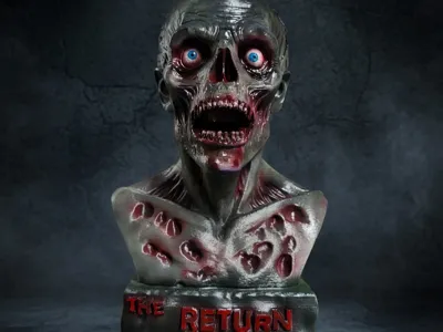 Zombie Bust - Return of the Living Dead 248mm Art