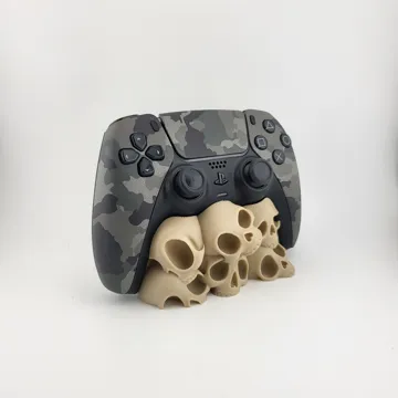 Adorno temático: PS5 Skull Controller Stand | Gaming Desk Decor — vista de referencia 4