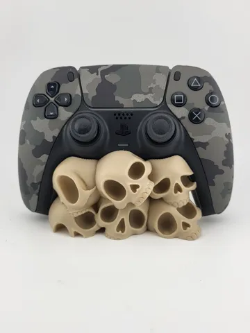 Adorno temático: PS5 Skull Controller Stand | Gaming Desk Decor — vista de referencia 2