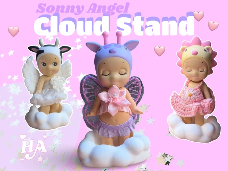 Cloud Stand Sonny Angel Cute No AMS Fast Print