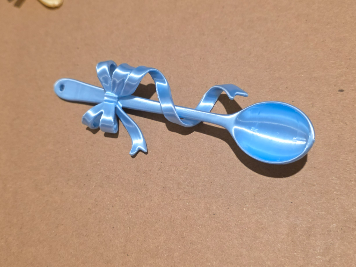 蝴蝶结小勺子，拼豆勺
