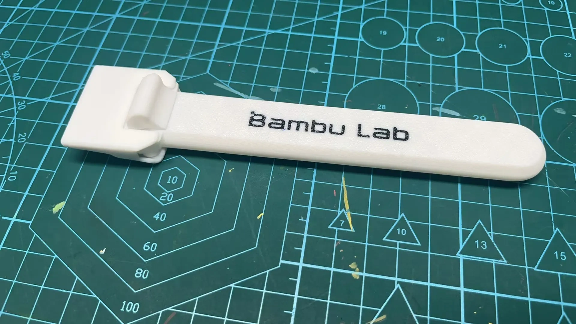 Miniatura 4 do modelo 3D 拓竹热床刮刀-修改版