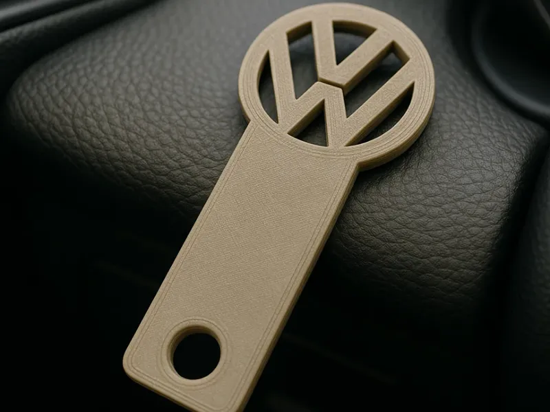 VW Einkaufswagenchip Schlüsselanhänger