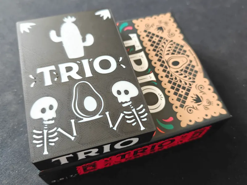 Trio MINI box - card game insert/organizer