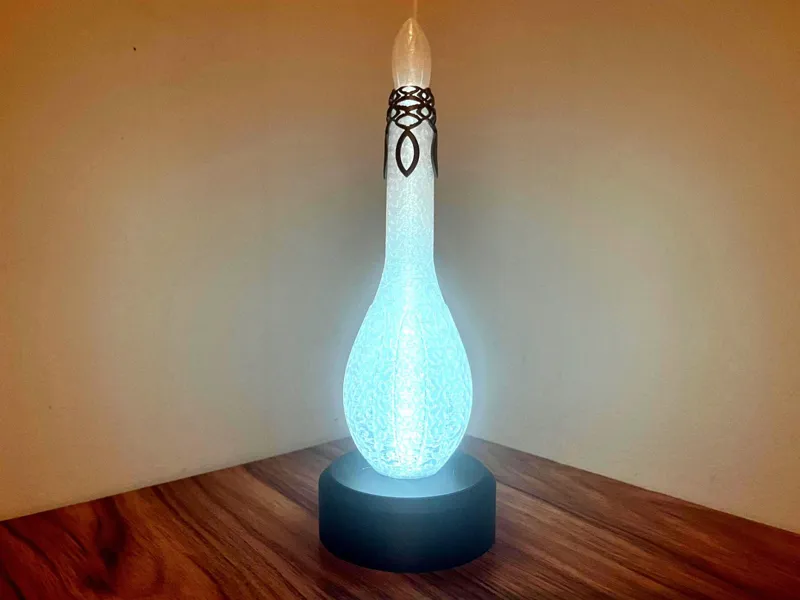 Vial of Galadrial - Lord of the Rings Lamp