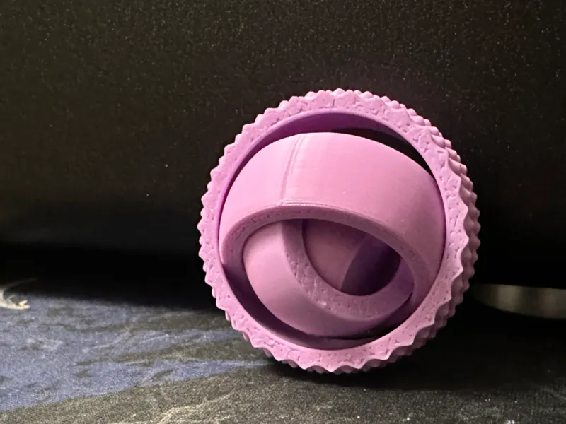 Textured Gyro Ring Fidget Toy