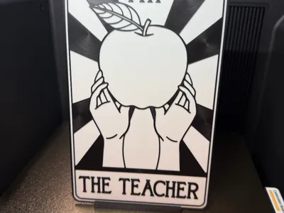 The Teacher tarot card #3