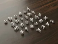 Lowercase Alphabet Style -Cartoon-