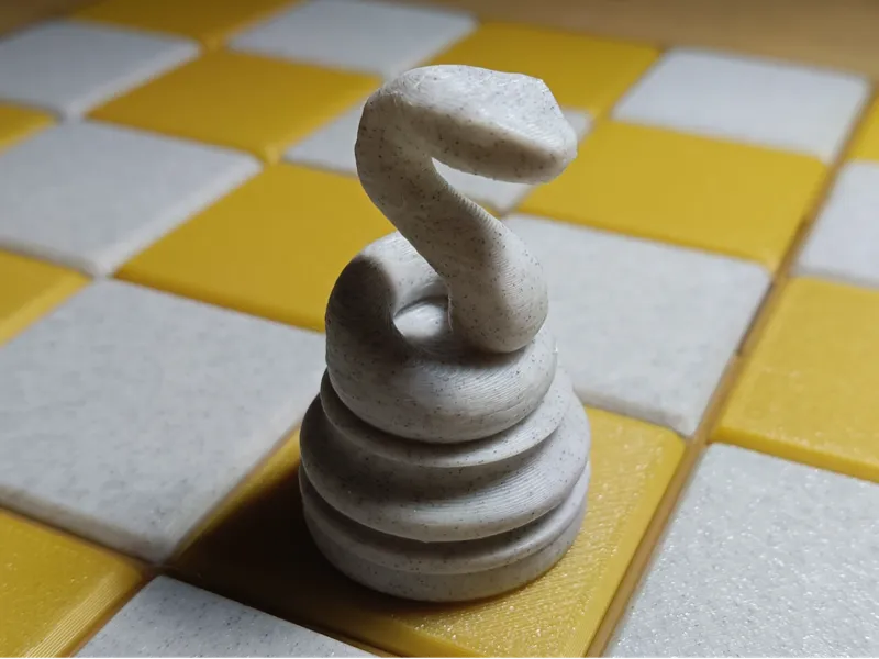Fantasy Chess Piece Pawn Viper
