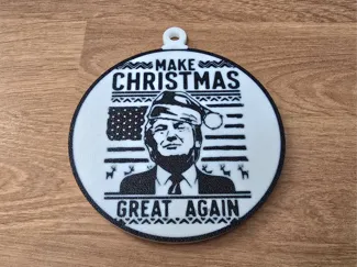 [MCGA] Trump Christmas Bauble / Decoration