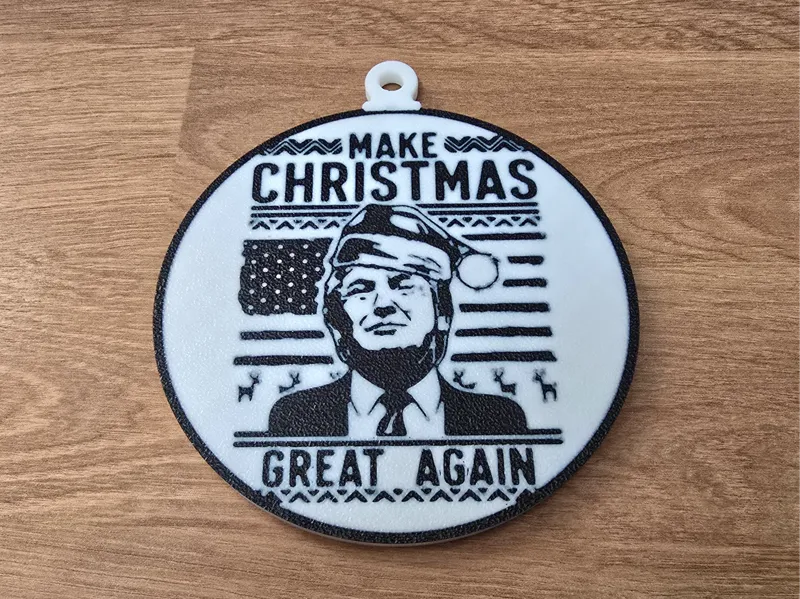 [MCGA] Trump Christmas Bauble / Decoration