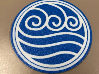 Avatar: The Last Air Bender Water Tribe Coaster