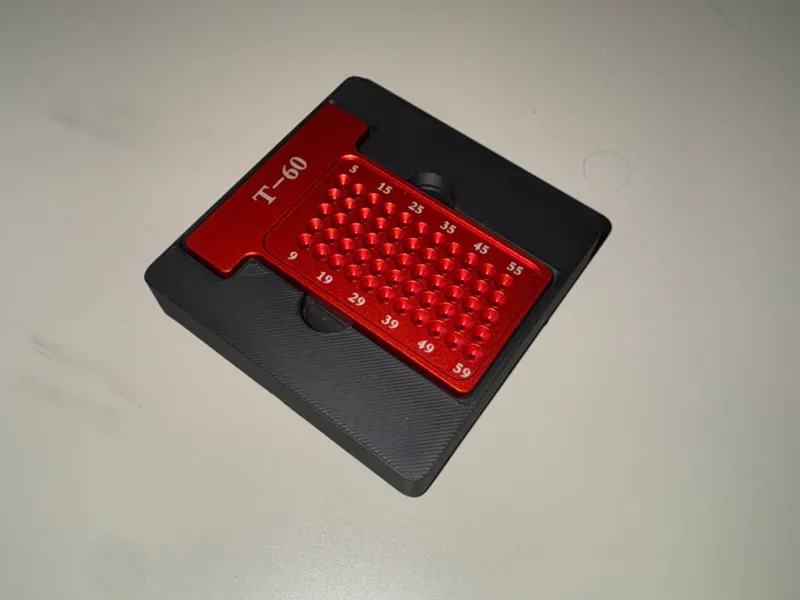Gridfinity T-60 Mini-Scribe Square Holder