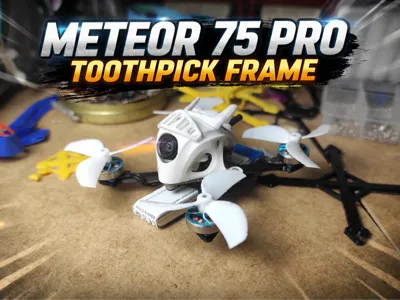 Meteor 75 Pro Toothpick frame by Drewnik