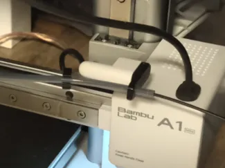 A1 mini PTFE holder for using filament dryer