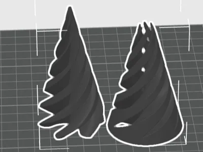 The Spiral Fidget Cone Toy
