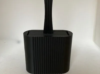 Cat Litter Scoop with Ribbed Design Premium Holder