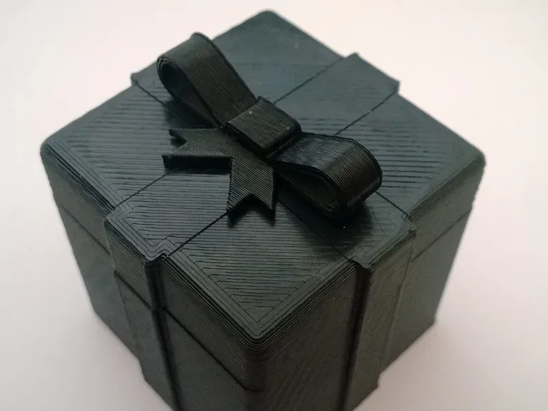 Present box and Presend box for cards