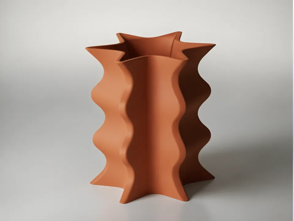 Star-Shaped Modern Planter