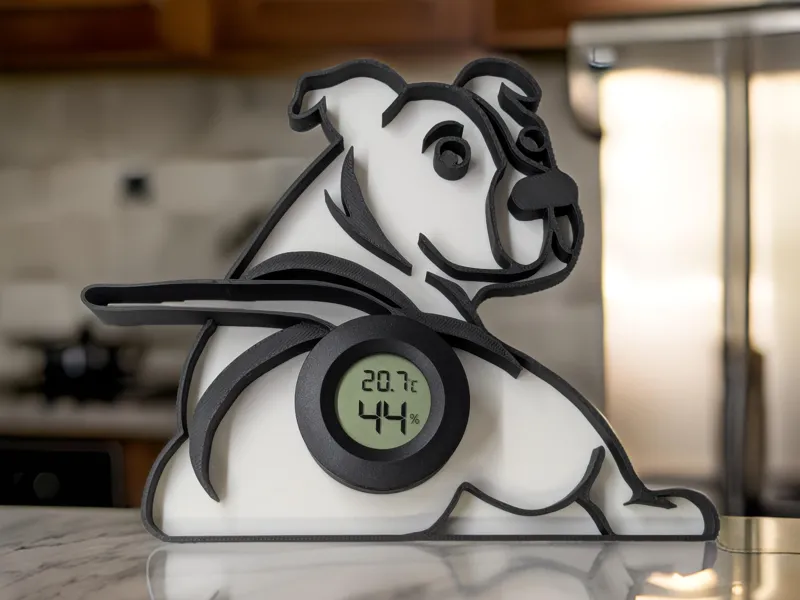 Staffordshire Bullterrier Feuchte-Temperatursensor