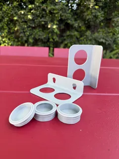 გეკონის საკვების თარო მოდულური ჭიქებით thumbnail 3
