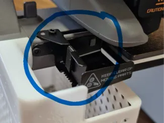 A1 Mini clip for wiper - only 0,17 g